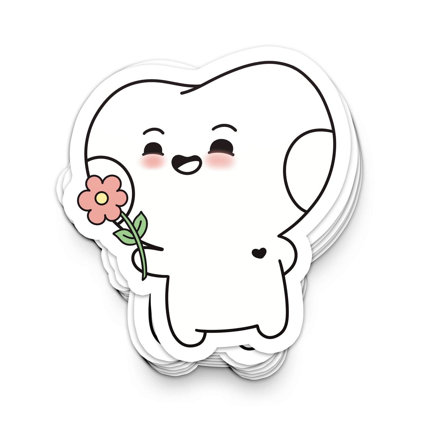 Flower For U Toki Sticker