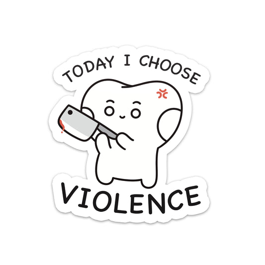 Violence Toki Sticker