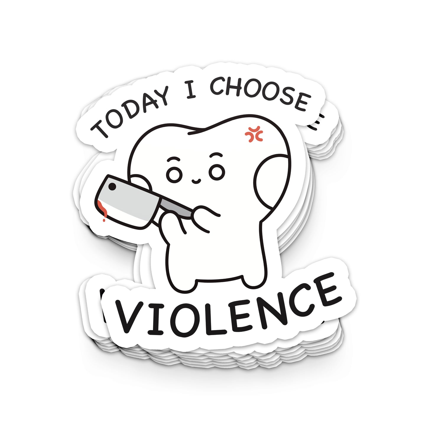 Violence Toki Sticker